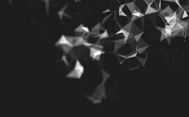 Düşük Poli arka plan, geometri üçgen