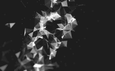 Düşük Poli arka plan, geometri üçgen