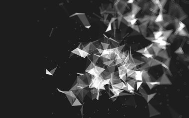 Düşük Poli arka plan, geometri üçgen