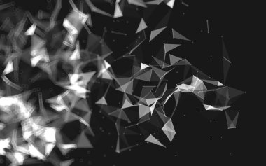 Düşük Poli arka plan, geometri üçgen