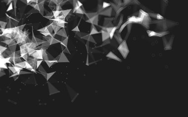 Düşük Poli arka plan, geometri üçgen