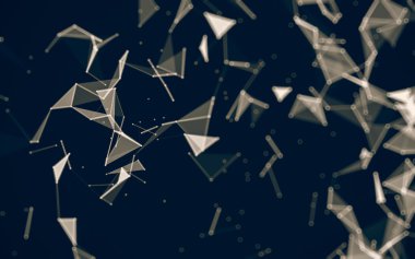 Düşük Poli arka plan, geometri üçgen