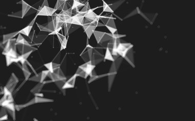 Düşük Poli arka plan, geometri üçgen