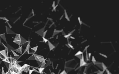 Düşük Poli arka plan, geometri üçgen