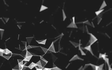 Düşük Poli arka plan, geometri üçgen