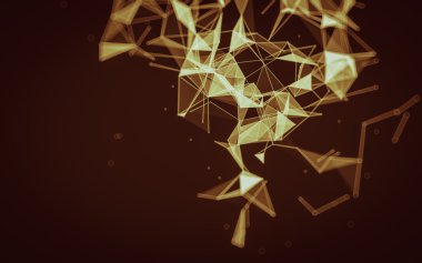 Düşük Poli arka plan, geometri üçgen