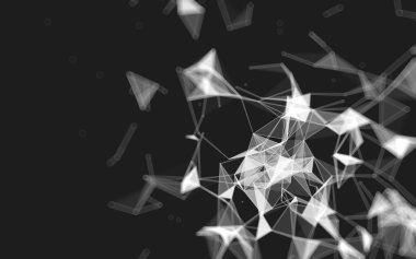 Düşük Poli arka plan, geometri üçgen