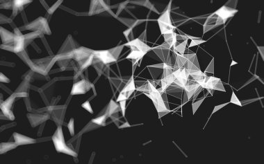 Düşük Poli arka plan, geometri üçgen