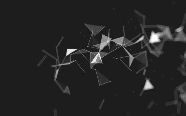 Düşük Poli arka plan, geometri üçgen