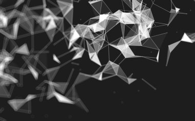 Düşük Poli arka plan, geometri üçgen