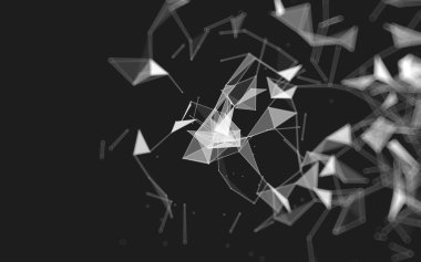 Düşük Poli arka plan, geometri üçgen