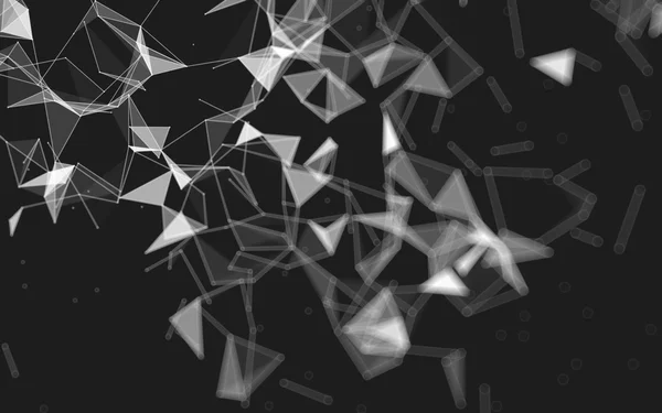 Abstrakt låg poly bakgrund, geometri triangel — Stockfoto