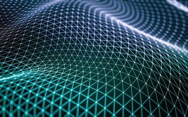 Soyut çokgen uzay düşük poligonal arkaplan 