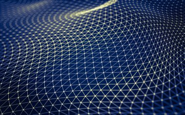 Soyut çokgen uzay düşük poligonal arkaplan 