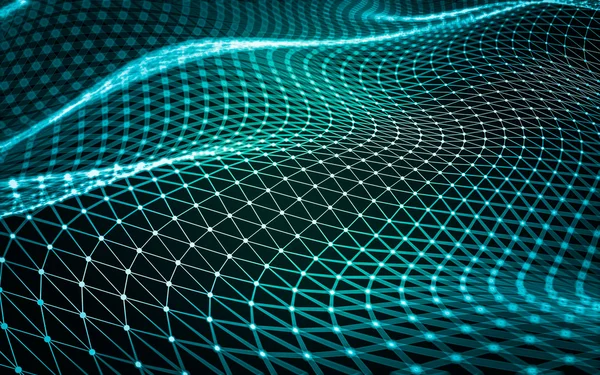 Soyut çokgen uzay düşük poligonal arkaplan 