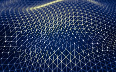 Soyut çokgen uzay düşük poligonal arkaplan 