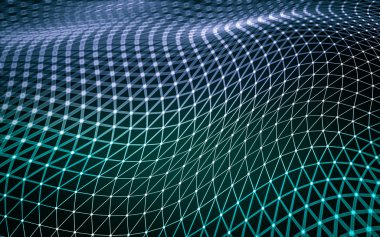 Soyut çokgen uzay düşük poligonal arkaplan 