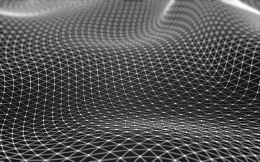 Soyut çokgen uzay düşük poligonal arkaplan 