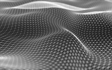 Soyut çokgen uzay düşük poligonal arkaplan 