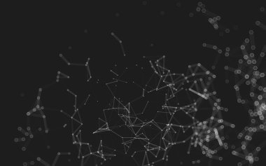 Soyut çokgen uzay düşük poligonal arkaplan 