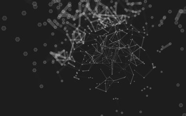 Soyut çokgen uzay düşük poligonal arkaplan 