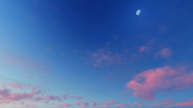 Bulutlu gökyüzü mavi arka plan, mavi gökyüzü arka plan TI ile