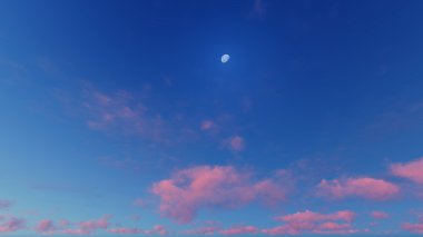 Bulutlu gökyüzü mavi arka plan, mavi gökyüzü arka plan TI ile