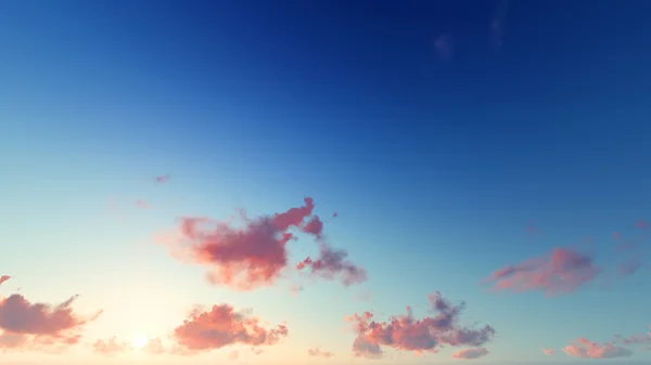 Nublado céu azul fundo abstrato, fundo céu azul com ti — Fotografia de Stock