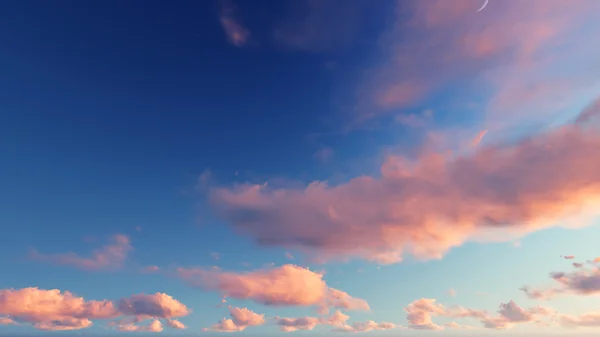 Nublado cielo azul fondo abstracto, fondo cielo azul con ti —  Fotos de Stock