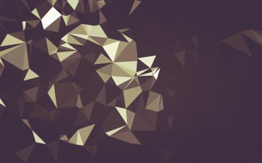 Düşük Poli arka plan, geometri üçgen