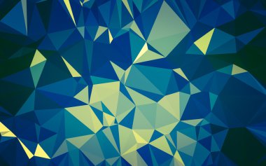 Düşük Poli arka plan, geometri üçgen