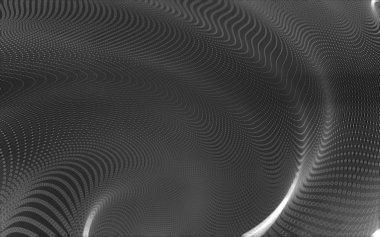 Çokgen alanı düşük Poli koyu arka plan, 3d render