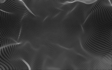 Çokgen alanı düşük Poli koyu arka plan, 3d render