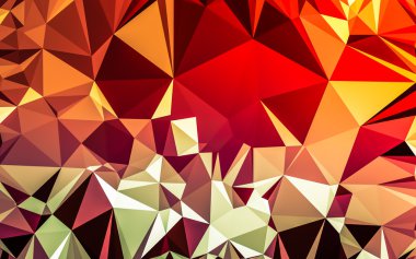 Düşük Poli arka plan, geometri üçgen