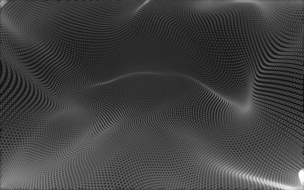 Çokgen alanı düşük Poli koyu arka plan, 3d render — Stok fotoğraf