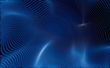 Çokgen alanı düşük Poli koyu arka plan, 3d render