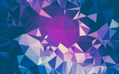 Düşük Poli arka plan, geometri üçgen