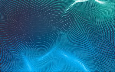 Çokgen alanı düşük Poli koyu arka plan, 3d render