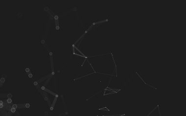 Çokgen alanı düşük Poli koyu arka plan, 3d render