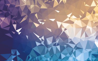 Düşük Poli arka plan, geometri üçgen