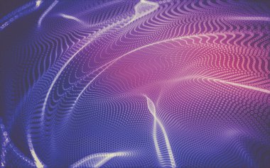 Çokgen alanı düşük Poli koyu arka plan, 3d render