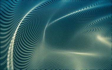 Çokgen alanı düşük Poli koyu arka plan, 3d render