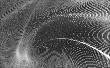 Çokgen alanı düşük Poli koyu arka plan, 3d render