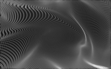 Çokgen alanı düşük Poli koyu arka plan, 3d render