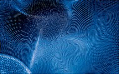 Çokgen alanı düşük Poli koyu arka plan, 3d render