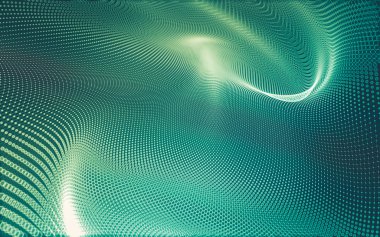 Çokgen alanı düşük Poli koyu arka plan, 3d render