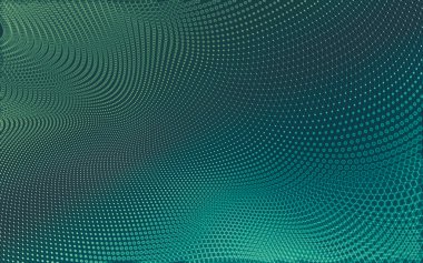 Çokgen alanı düşük Poli koyu arka plan, 3d render