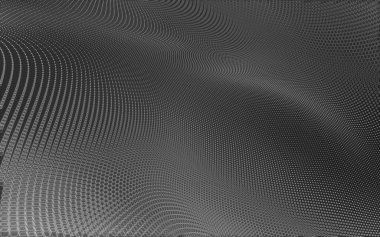 Çokgen alanı düşük Poli koyu arka plan, 3d render