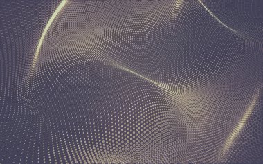 Çokgen alanı düşük Poli koyu arka plan, 3d render