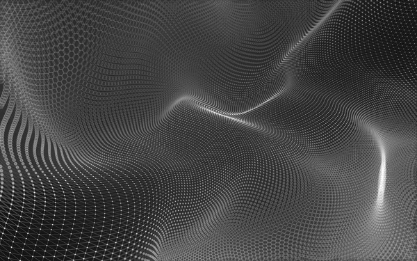 추상 다각형 공간 낮은 폴 리 어두운 배경, 3d 렌더링 — 스톡 사진